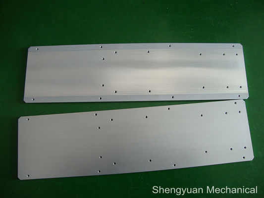CNC Precision Machining Al6061 Base Plate Metal with Natural Anodize