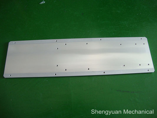 CNC Precision Machining Al6061 Base Plate Metal with Natural Anodize