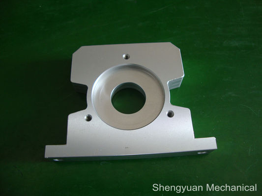 AL6061 Clear Anodize CNC Precision Machining Bracket Metal Resolver