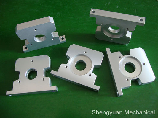 AL6061 Clear Anodize CNC Precision Machining Bracket Metal Resolver
