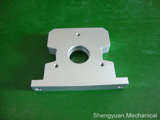 AL6061 Clear Anodize CNC Precision Machining Bracket Metal Resolver