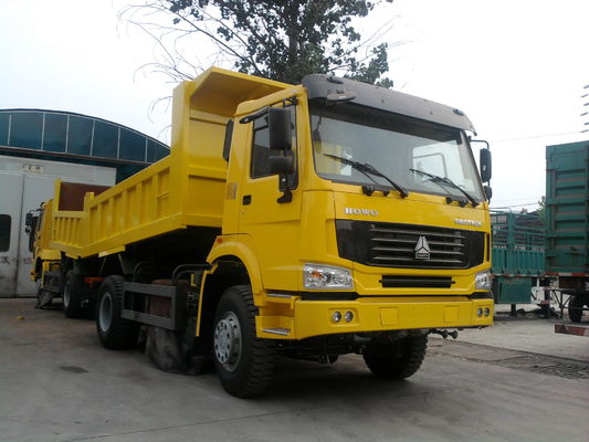 40T Uluslararası Damperli Kamyon 6 x 2 336hp Bir Yedek Lastik Ön Kaldırma ile